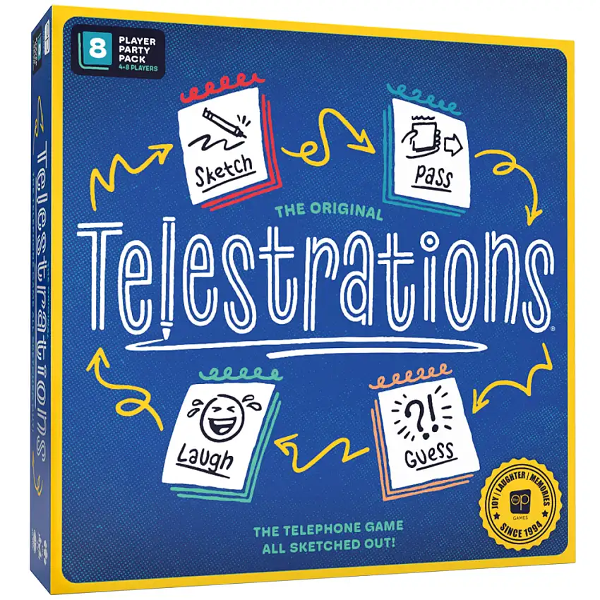 Telestrations: 8-Player Party Pack (2nd Edition) (New Arrival)