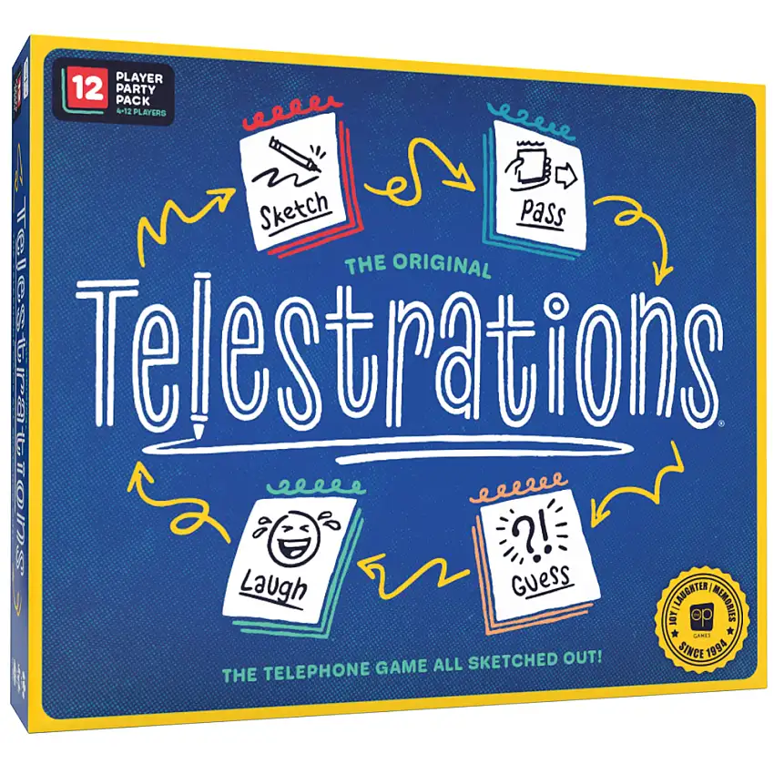Telestrations: 12-Player Party Pack (2nd Edition) (New Arrival)