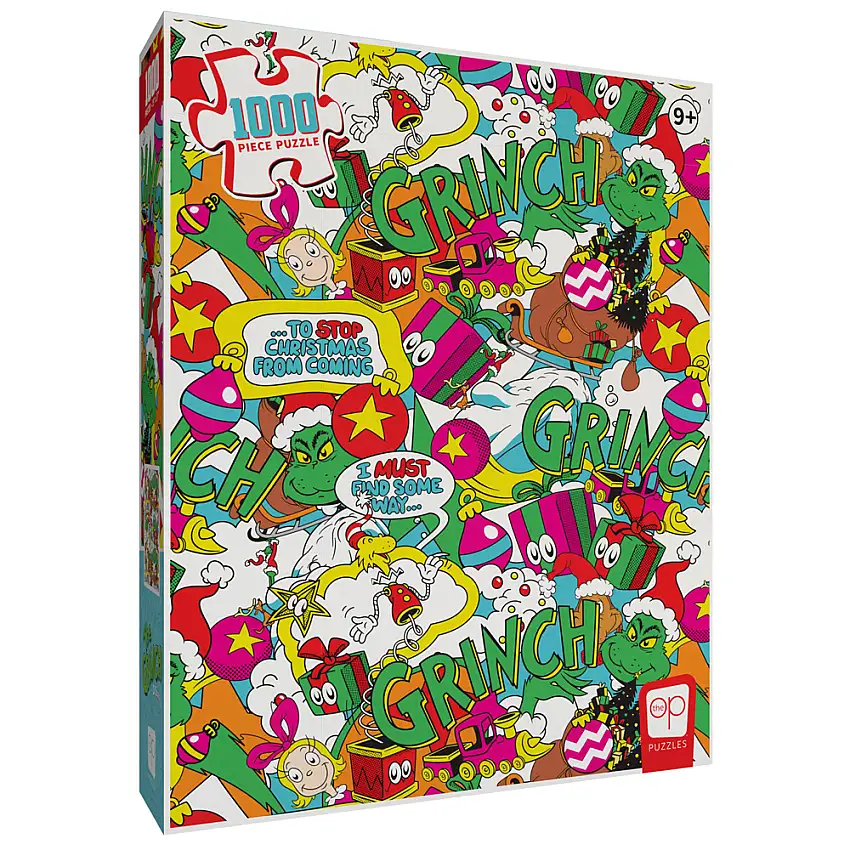 1000-Piece Grinch Puzzle: Poppin (Last Chance)