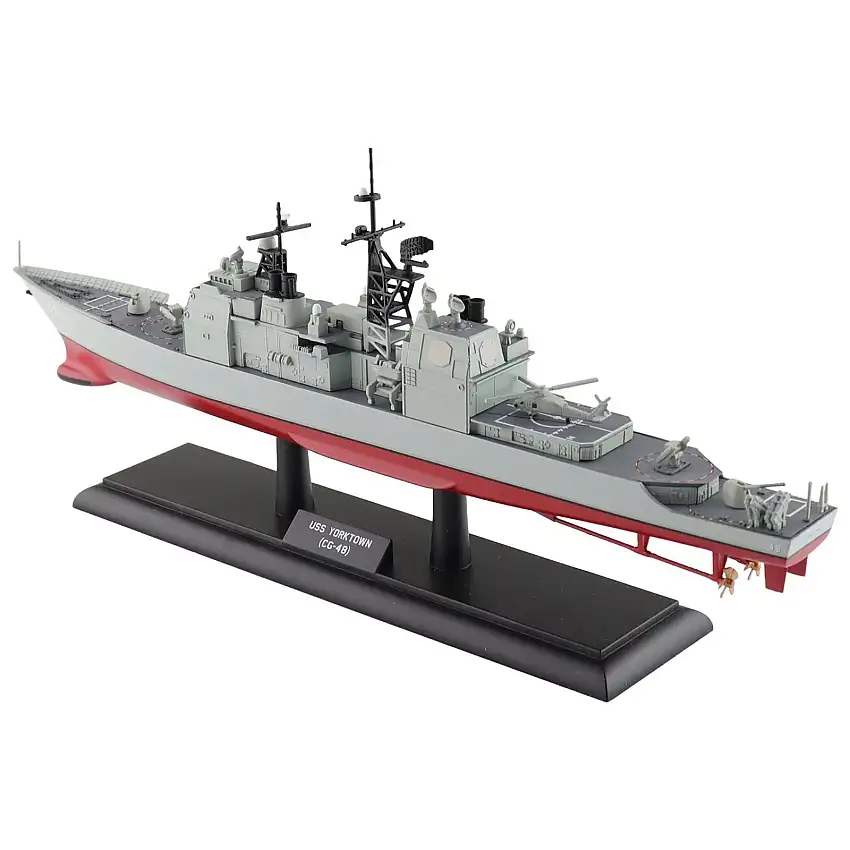 USS Yorktown (CG-48) Ticonderoga Class Guided Missile Cruiser "US Navy" 1/700 Diecast Model by Hobby Master