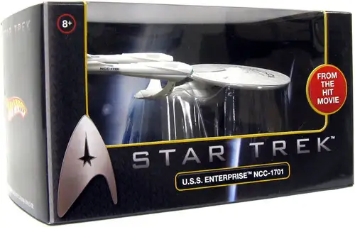 Hot Wheels Star Trek Movie U.S.S. Enterprise NCC-1701 Diecast Vehicle [2009, Damaged Package]