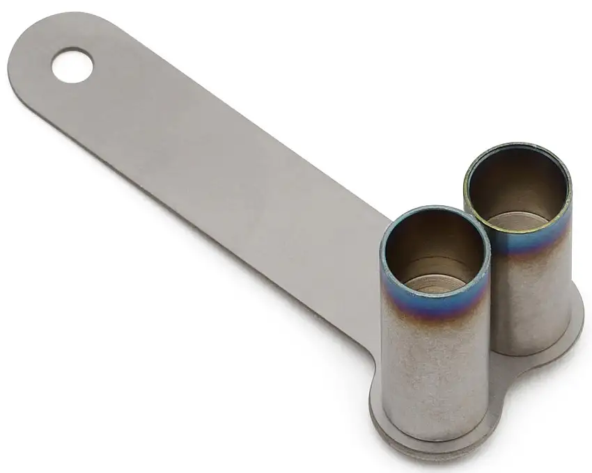 Usukani 21mm Stainless Steel 1/10 Scale Exhaust Pipe (3mm LED/Planar)