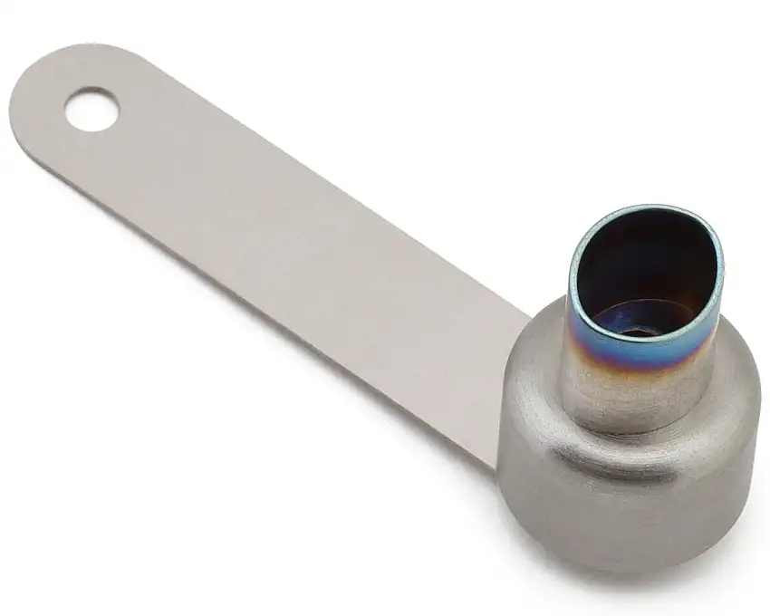 Usukani 21mm Stainless Steel 1/10 Scale Exhaust Pipe (3mm LED/Conical)