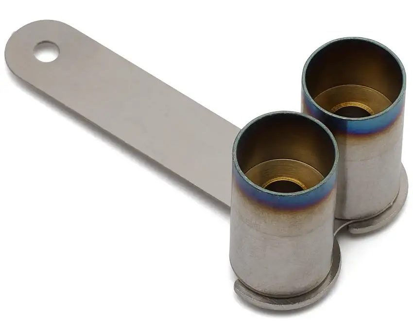 Usukani 21mm Stainless Steel 1/10 Scale Exhaust Pipe (5mm LED/Planar)