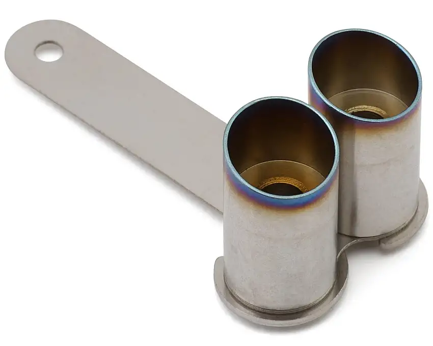 Usukani 22mm Stainless Steel 1/10 Scale Exhaust Pipe (5mm LED/Sloping)