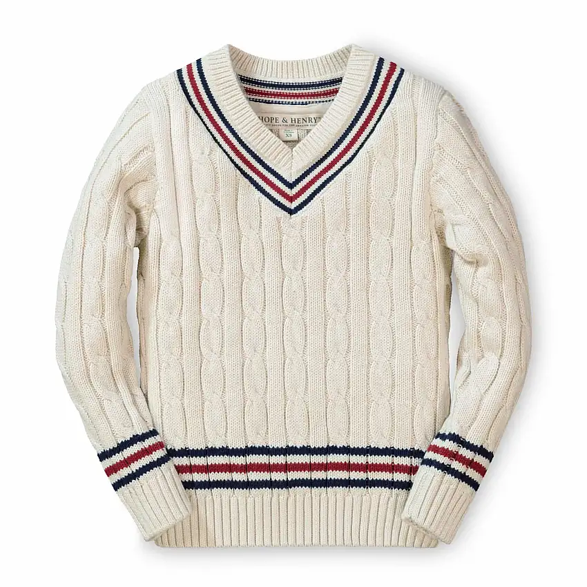 V-neck Cricket Sweater - Baby