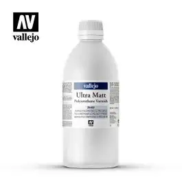 VAL28653 Acrylicos Vallejo Auxillary Products: Ultra Matt Polyurethane Varnish 500ml