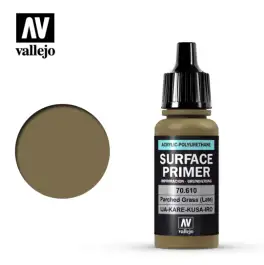 VAL70610 Acrylicos Vallejo Auxiliary Products: IJA-Kare-Kusa-IRO Parched Grass (late) Primer (18 ml)