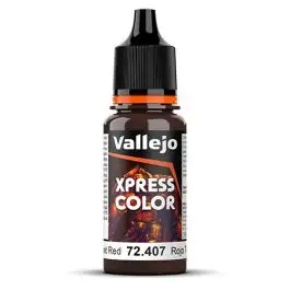 VAL72407 Acrylicos Vallejo, S.L. Game Color: Xpress Color - Velvet Red 18 ml.