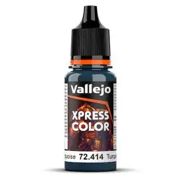 VAL72414 Acrylicos Vallejo, S.L. Game Color: Xpress Color - Caribbean Turquoise 18 ml.