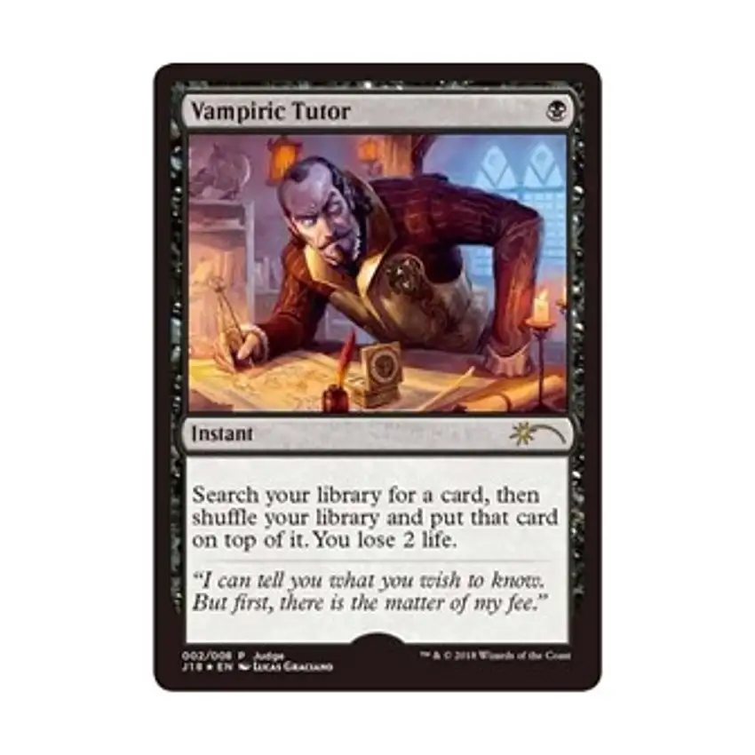 Vampiric Tutor (J18) (P) (Foil)