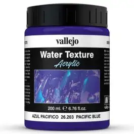 VJP26203 Acrylicos Vallejo Diorama Effects: Water: Pacific Blue (200 ml.)