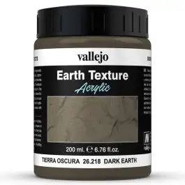 VJP26218 Vallejo Diorama Effects: Earth: Dark Earth (200ml)