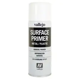 VJP28010 Acrylicos Vallejo Spray: White Primer (400 ml.)