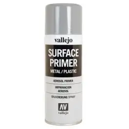 VJP28011 Acrylicos Vallejo Spray: Grey Primer (400 ml.)