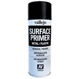 VJP28012 Acrylicos Vallejo Spray: Black Primer (400 ml.)