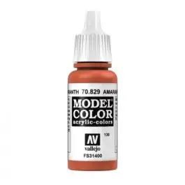VJP70829 Acrylicos Vallejo Model Color: Matt: Amaranth Red (17 ml.)