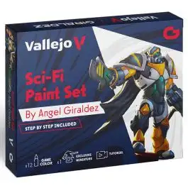 VJP72313 Vallejo Game Color: Sci-Fi Paint Set by Angel Giraldez