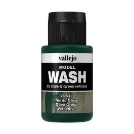 VJP76519 Acrylicos Vallejo Model Wash: Wash: Olive Green (35 ml.)