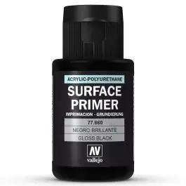 VJP77660 Acrylicos Vallejo Metal Color: Primer: Gloss Black (32ml.)