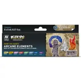 VJP80258 Acrylicos Vallejo WizKids Premium: Arcane Elements