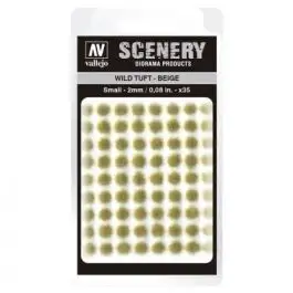 VJPSC403 Acrylicos Vallejo Scenery: Wild Tuft: Beige: Small