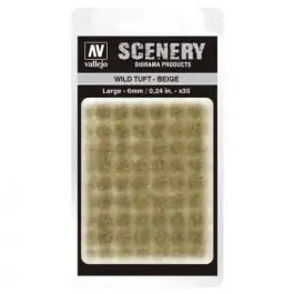 VJPSC420 Acrylicos Vallejo Scenery: Wild Tuft: Beige: Large