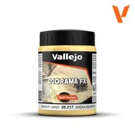 VLJ-26217 Vallejo 200ml Bottle Desert Sand Earth Diorama FX
