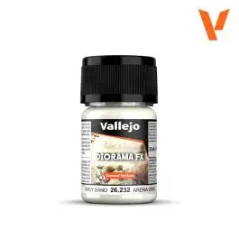 VLJ-26232 Vallejo 35ml Bottle Grey Sand Ground Diorama FX