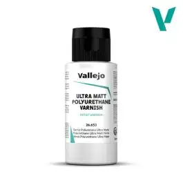 VLJ-26652 Vallejo 60ml Bottle Satin Polyurethane Varnish (6/Bx)