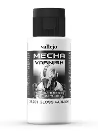 VLJ-26701 Vallejo 60ml Bottle Gloss Varnish Mecha