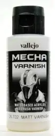 VLJ-26702 Vallejo 60ml Bottle Matt Varnish Mecha
