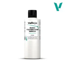 VLJ-27650 Vallejo 200ml Bottle Gloss Polyurethane Varnish