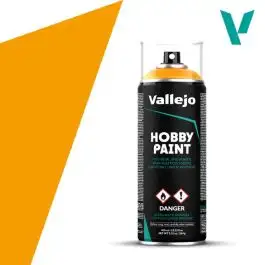 VLJ-28018 Vallejo 400ml Sun Yellow Fantasy Acrylic Hobby Paint Spray