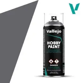 VLJ-28031 Vallejo 400ml Gun Metal Fantasy Acrylic Hobby Paint Spray