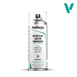 VLJ-28532 Vallejo 400ml Acrylic Satin Varnish Spray