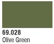 VLJ-69028 Vallejo 17ml Bottle Olive Green Mecha Color (6/Bx)