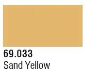 VLJ-69033 Vallejo 17ml Bottle Sand Yellow Mecha Color (6/Bx)
