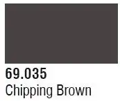 VLJ-69035 Vallejo 17ml Bottle Chipping Brown Mecha Color (6/Bx)