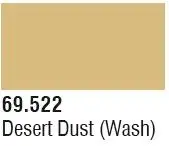 VLJ-69522 Vallejo 17ml Bottle Desert Dust Wash Mecha Color (6/Bx)
