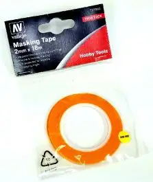 VLJ-7003 Vallejo Precision Masking Tape 2mmx18m (2/pk)