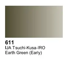 VLJ-70611 Vallejo 17ml Bottle IJA Earth Green (Early) Surface Primer (6/Bx)