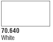 VLJ-70640 Vallejo 18ml Bottle White Primer Mecha Color (6/Bx)