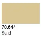 VLJ-70644 Vallejo 17ml Bottle Sand Primer Mecha Color (6/Bx)