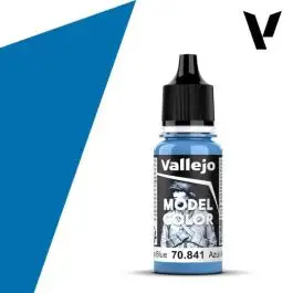 VLJ-70841 Vallejo 18ml Bottle Andrea Blue Model Color (6/Bx)