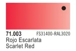 VLJ-71003 Vallejo 17ml Bottle Red RLM23 Model Air (6/Bx)