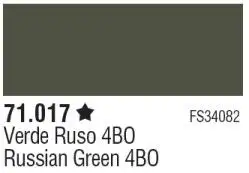 VLJ-71017 Vallejo 17ml Bottle Russian Green 4BO Model Air (6/Bx)