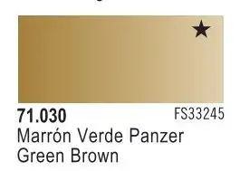 VLJ-71030 Vallejo 17ml Bottle Green Brown Model Air (6/Bx)