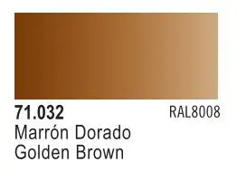 VLJ-71032 Vallejo 17ml Bottle Golden Brown Model Air (6/Bx)