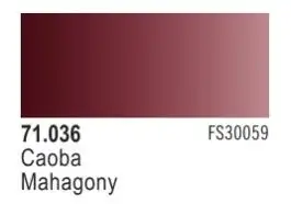 VLJ-71036 Vallejo 17ml Bottle Mahogany Model Air (6/Bx)